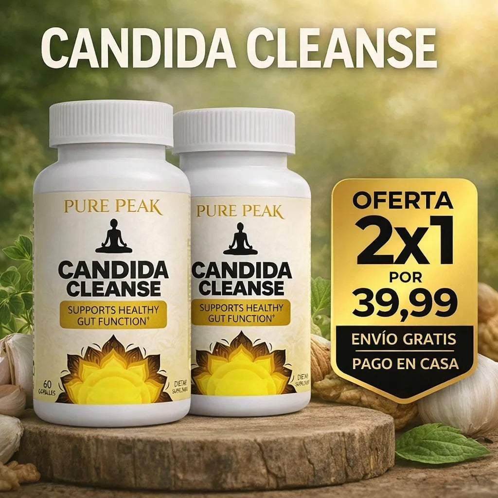 CANDIDA - Elimina la hinchazón y recupera tu energía desde los primeros días.