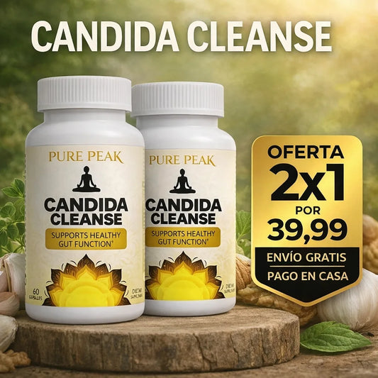 CANDIDA - Elimina la hinchazón y recupera tu energía desde los primeros días.