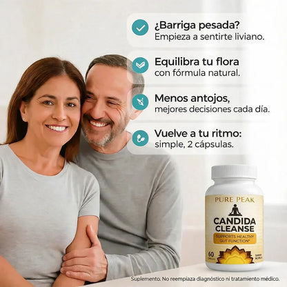 CANDIDA - Elimina la hinchazón y recupera tu energía desde los primeros días.