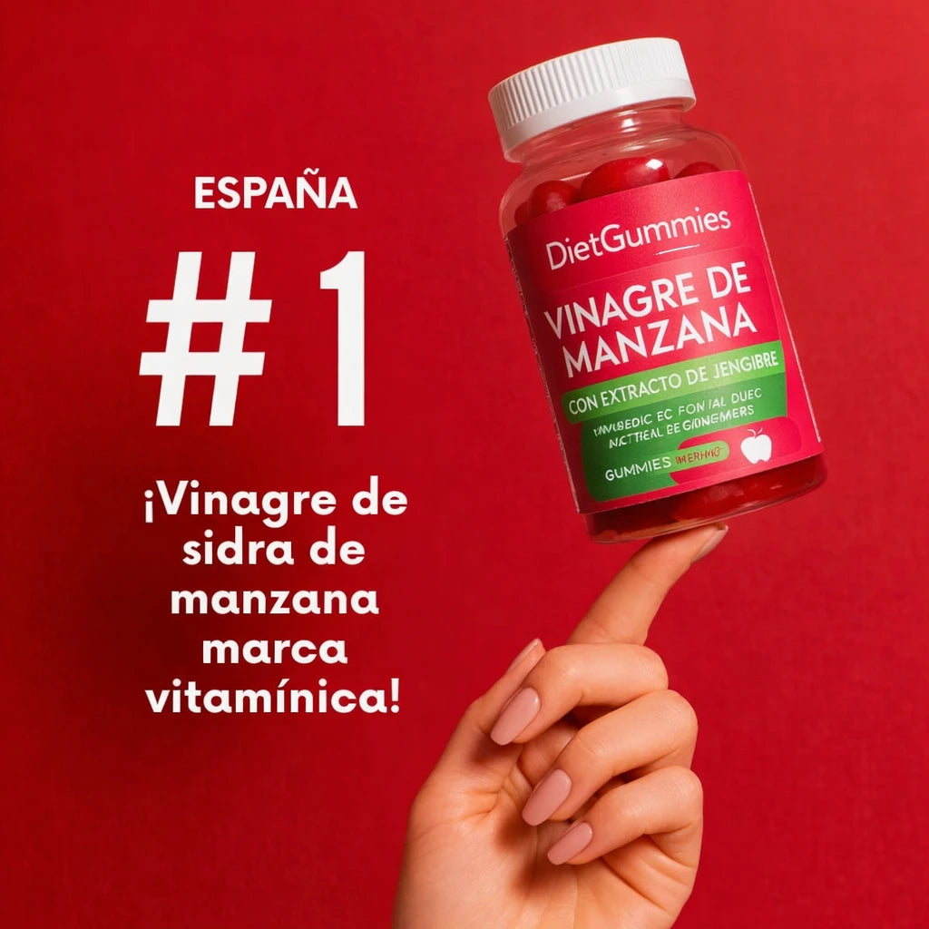 Gummies de Manzana  — Activa tu Metabolismo. Reduce Hinchazón. Gana Energía.